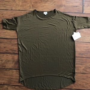 BNWT chocolate brown Lularoe Irma